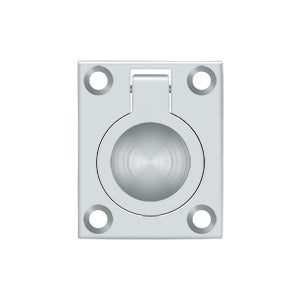 Deltana - Flush Ring Pulls - 1-3/4" x 1-3/8" Flush Ring Pull