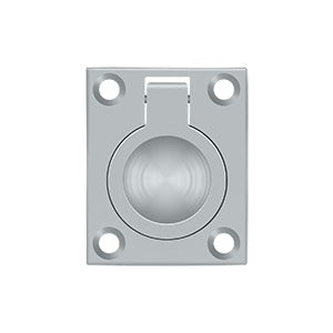 Deltana - Flush Ring Pulls - 1-3/4" x 1-3/8" Flush Ring Pull