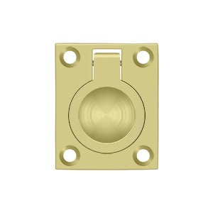 Deltana - Flush Ring Pulls - 1-3/4" x 1-3/8" Flush Ring Pull