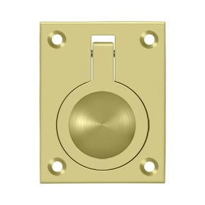 Deltana - Flush Ring Pulls - 2-1/2" x 1-7/8" Flush Ring Pull