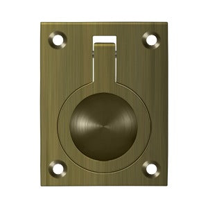 Deltana - Flush Ring Pulls - 2-1/2" x 1-7/8" Flush Ring Pull