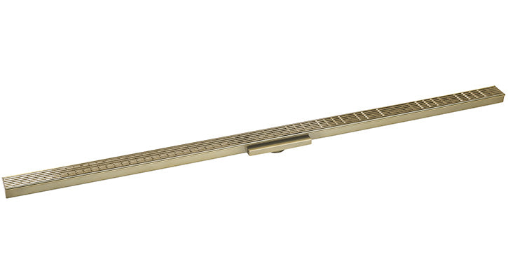 Infinity Drain - Fixed Stainless Channel - FXAS 38 Wedge Wire Linear Drain