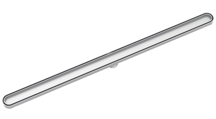 Infinity Drain - Fixed Stainless Channel - FXDTIF 65 Disco-Rectangle Linear Drain