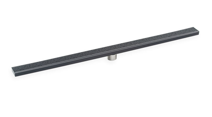 Infinity Drain - Fixed Stainless Channel - FXGR 65 Adhesion Linear Drain