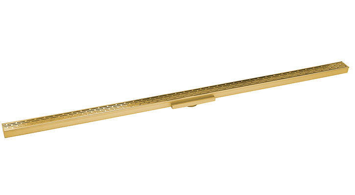 Infinity Drain - Site Sizable Stainless Channel - S-LTAS 38 Offset Slotted Linear Drain