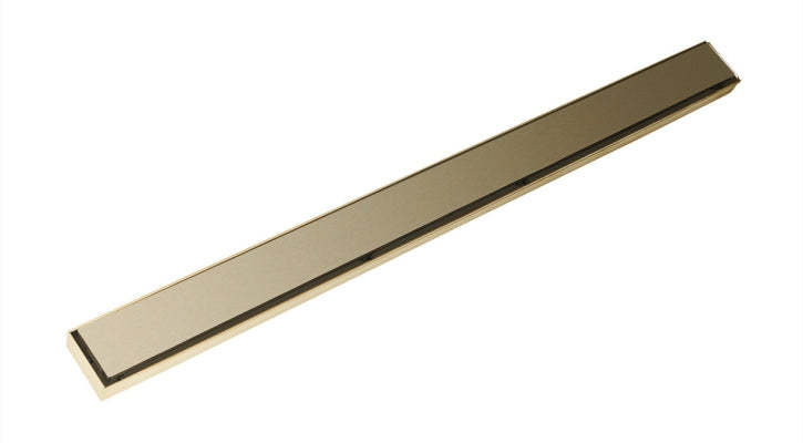 Infinity Drain - Fixed Flange Stainless Channel - FFSD 65 Solid Linear Drain