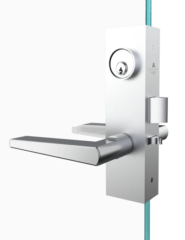 Accurate - GO17 Offset Narrow Glass Patch Door Hardware Sets