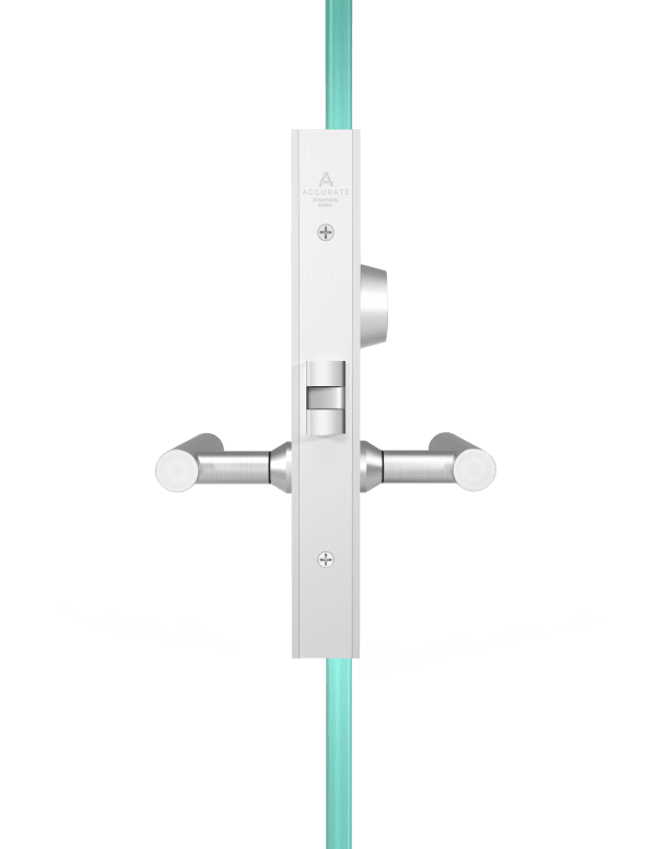 Accurate - GO87 Offset Glass Patch Door Hardware Sets