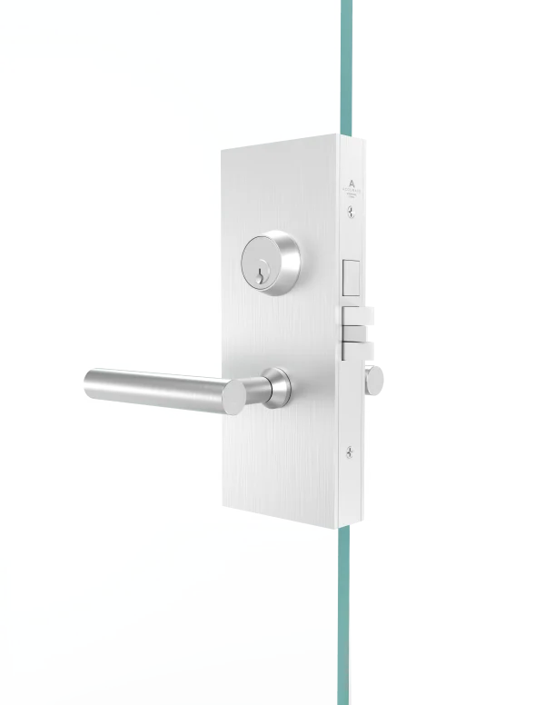 Accurate - GO87 Offset Glass Patch Door Hardware Sets