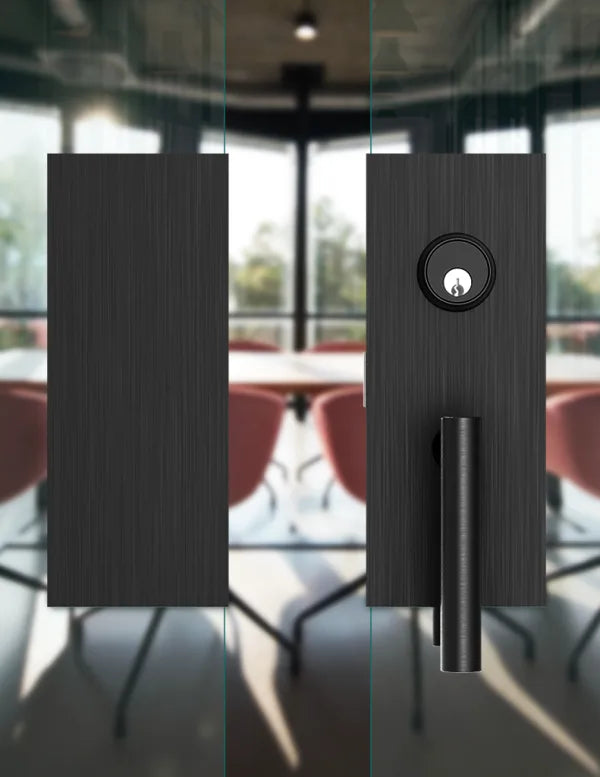 Accurate - GS87 Glass Patch Sliding Door Hardware Sets