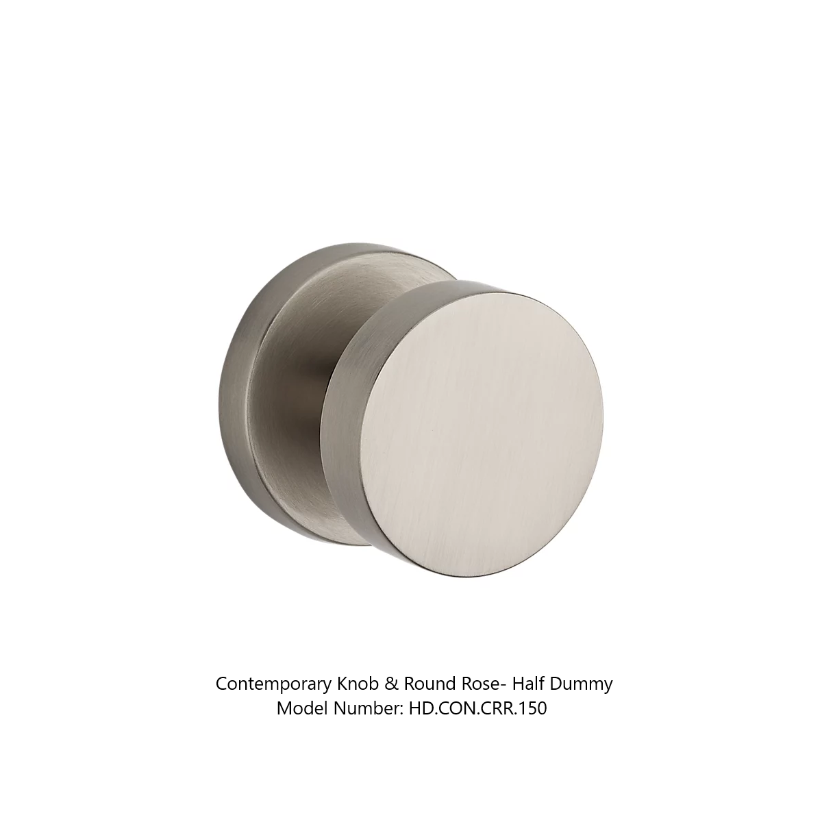 Baldwin - Reserve Collection - Interior Knobs - Contemporary Door Knob (Half Dummy)