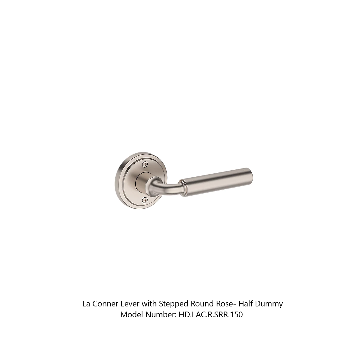Baldwin - Reserve Collection - Interior Levers - La Conner Door Lever (Half Dummy)