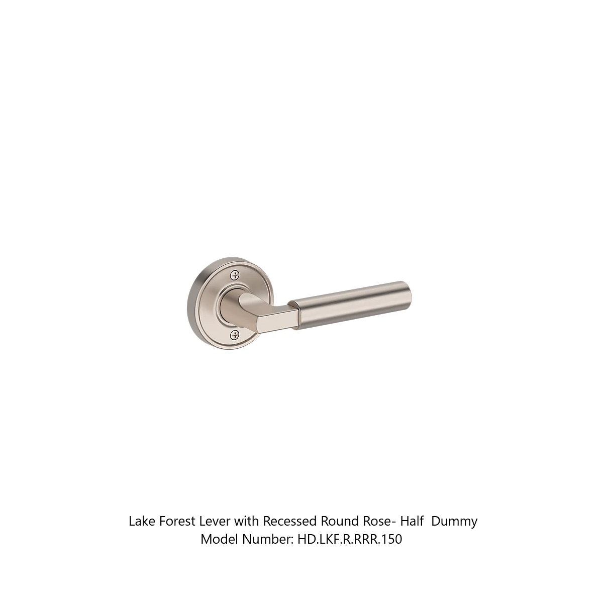 Baldwin - Reserve Collection - Interior Levers - Lake Forest Door Lever (Half Dummy)