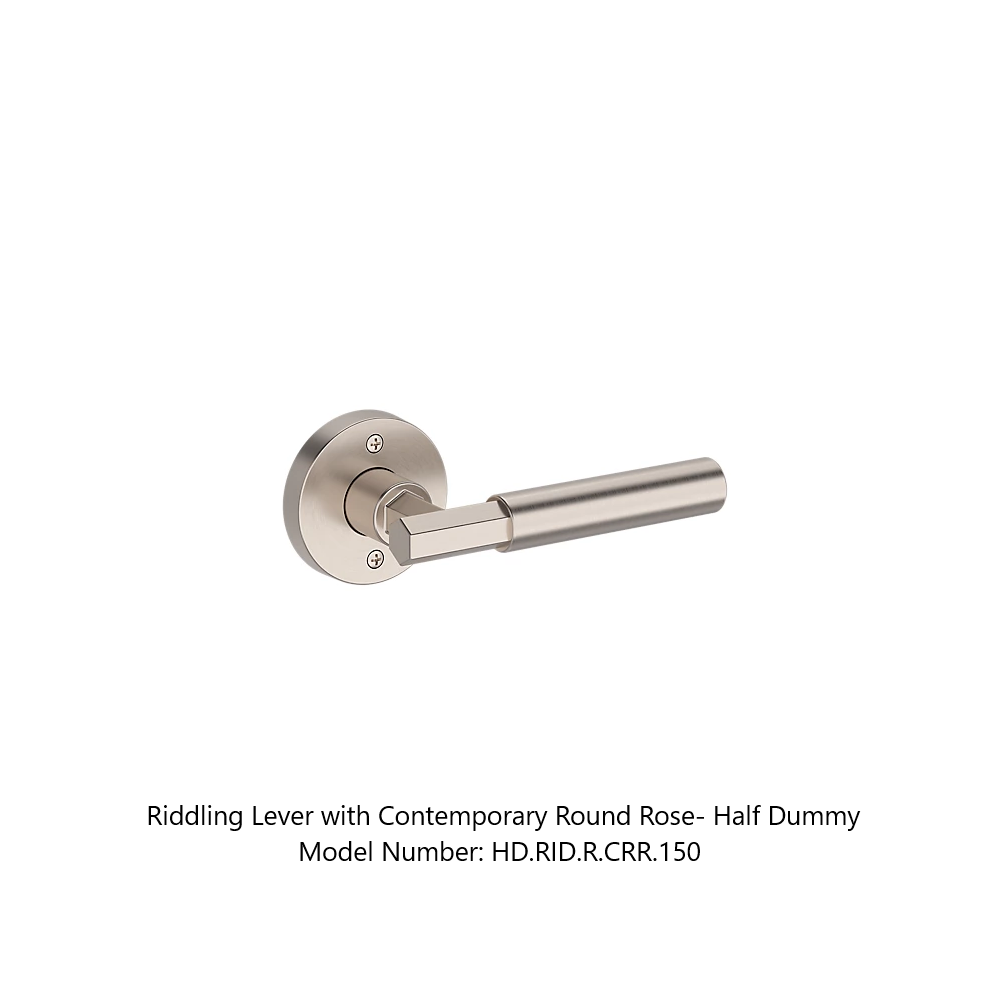 Baldwin - Reserve Collection - Interior Levers - Riddling Door Lever (Half Dummy)