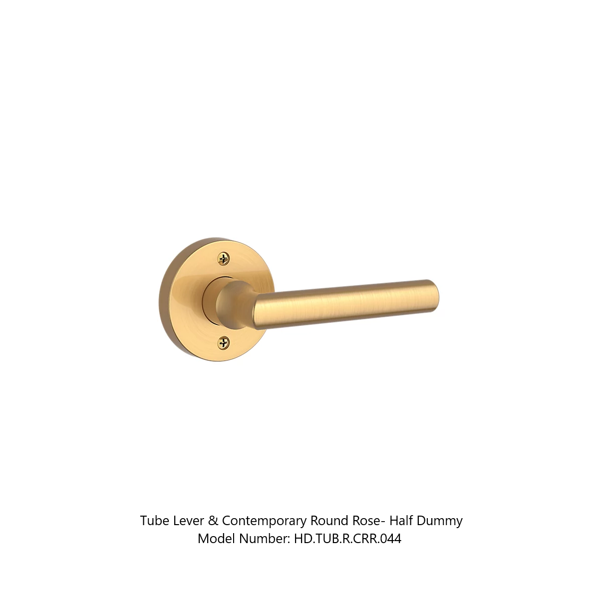 Baldwin - Reserve Collection - Interior Levers - Tube Door Lever (Half Dummy)