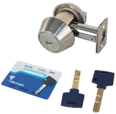 Mul-T-Lock Hercular Single Cylinder Deadbolt Keyway 006