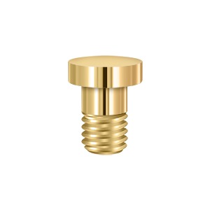 Deltana - Hinge Pin Stops - Extended Button Tip (Solid brass Hinges)