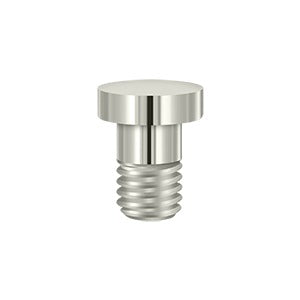 Deltana - Hinge Pin Stops - Extended Button Tip (Solid brass Hinges)