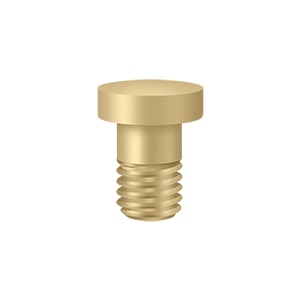 Deltana - Hinge Pin Stops - Extended Button Tip (Solid brass Hinges)