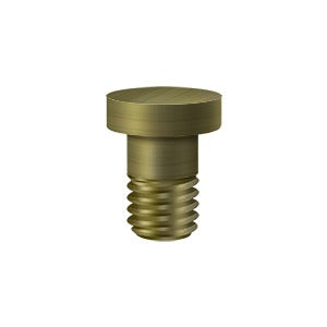 Deltana - Hinge Pin Stops - Extended Button Tip (Solid brass Hinges)
