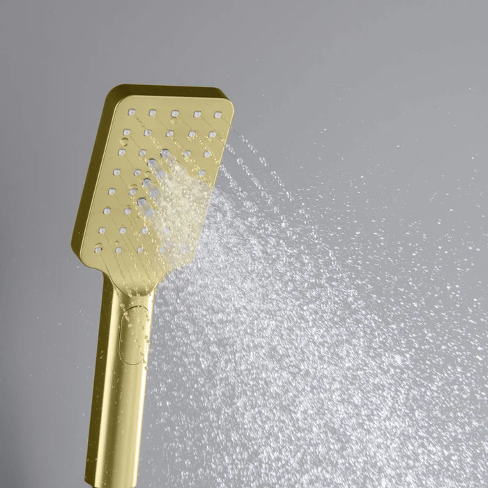Casa Fixtures - Handheld Shower Head - Quadro Premium ABS 3 Mode Handheld Shower Head (HS101)