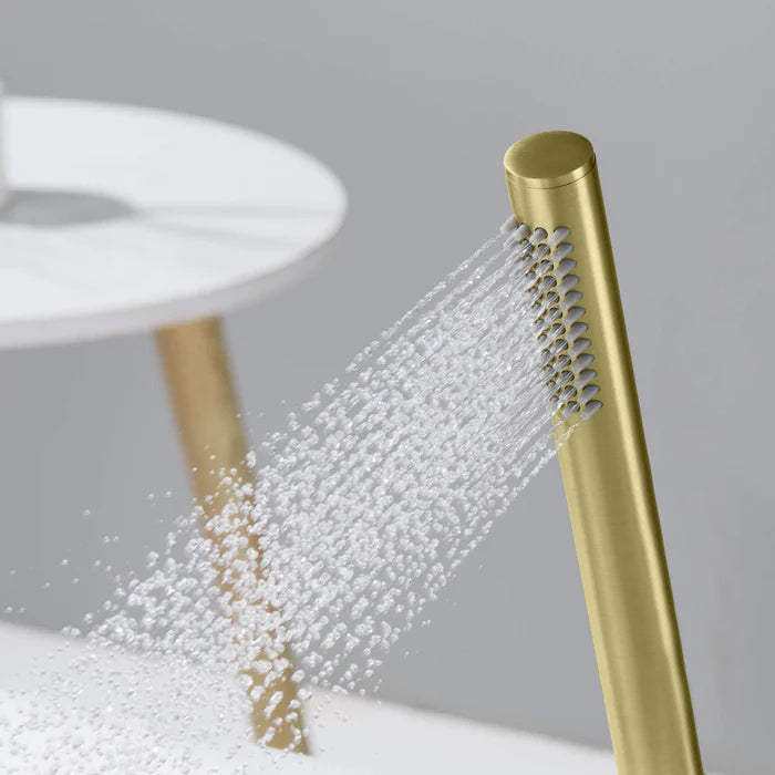 Casa Fixtures - Handheld Shower Head - Halo Metal Handheld Shower Head (HS102)