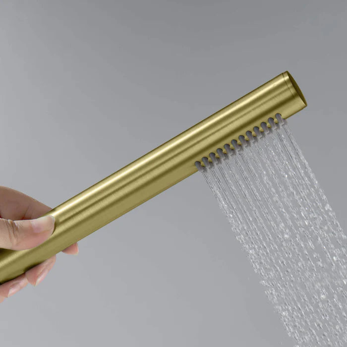 Casa Fixtures - Handheld Shower Head - Halo Metal Handheld Shower Head (HS102)
