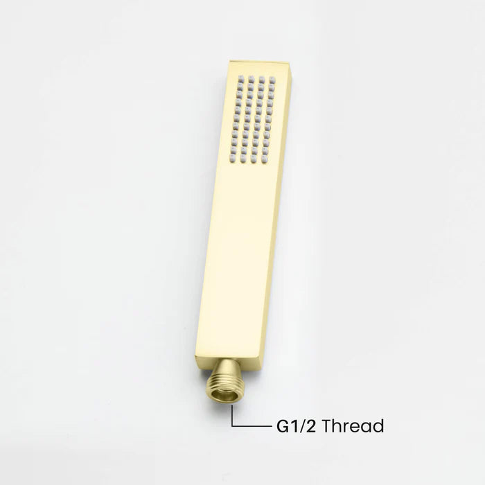 Casa Fixtures - Handheld Shower Head - Quadro Metal Handheld Shower Head (HS103)