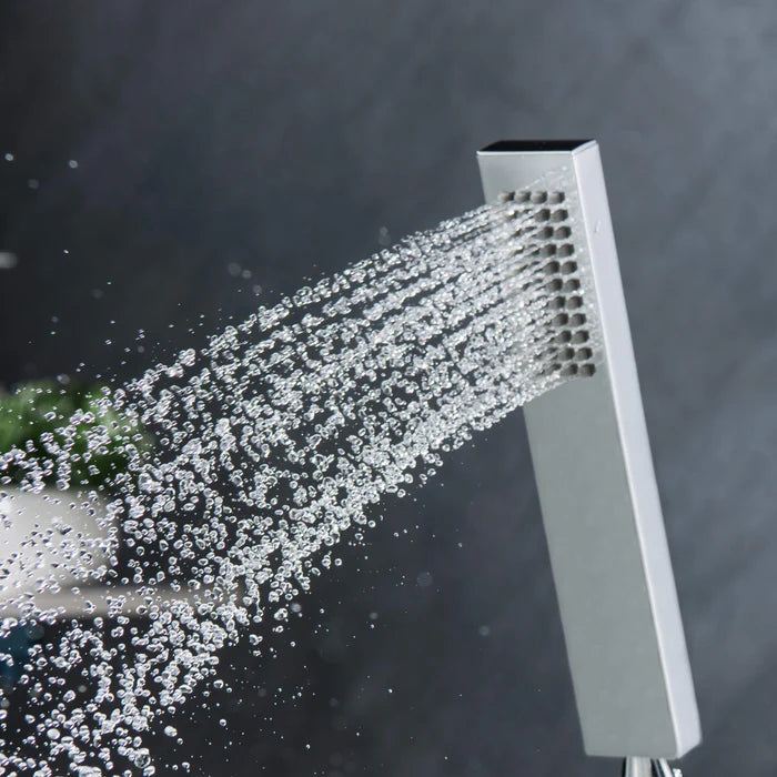 Casa Fixtures - Handheld Shower Head - Quadro Metal Handheld Shower Head (HS103)