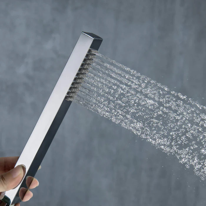 Casa Fixtures - Handheld Shower Head - Quadro Metal Handheld Shower Head (HS103)