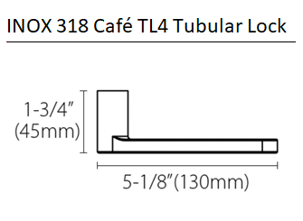 INOX 318 Café Leverset