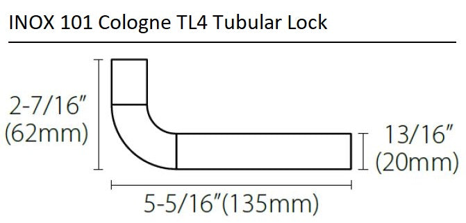 INOX 101 Cologne Leverset