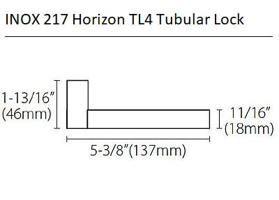 INOX 217 Horizon Leverset