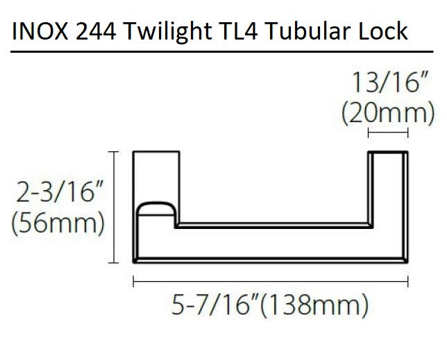 INOX 244 Twilight Leverset