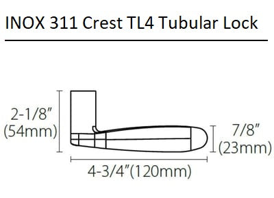 INOX 311 Crest Leverset