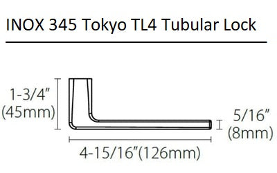 INOX 345 Tokyo Leverset