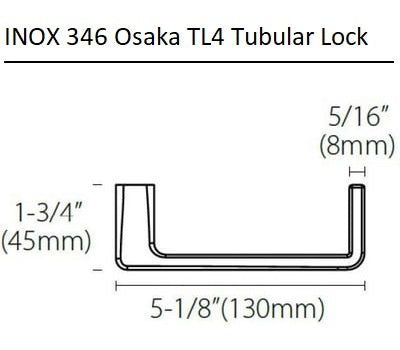 INOX 346 Osaka Leverset