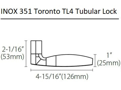INOX 351 Toronto Leverset