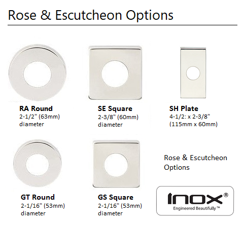 INOX 221 Aurora Leverset