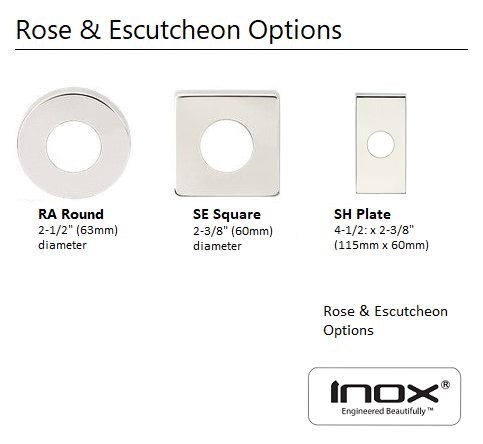 INOX 380 Polaris Knob