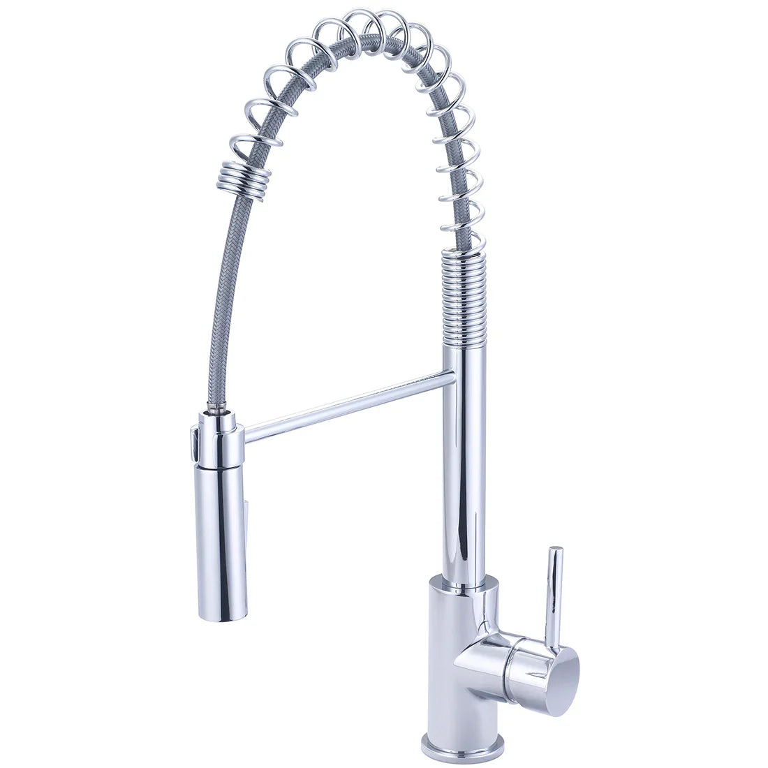 Olympia Faucets - i2v Collection - Single Handle Pre-Rinse Spring Pull-Down Kitchen Faucet (K-5090)