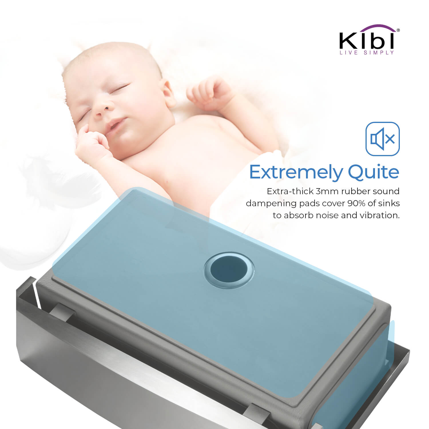 KIBI 36″ Handcrafted Farmhouse Apron Single Bowl Stainless Steel Kitchen Sink K1-SF36