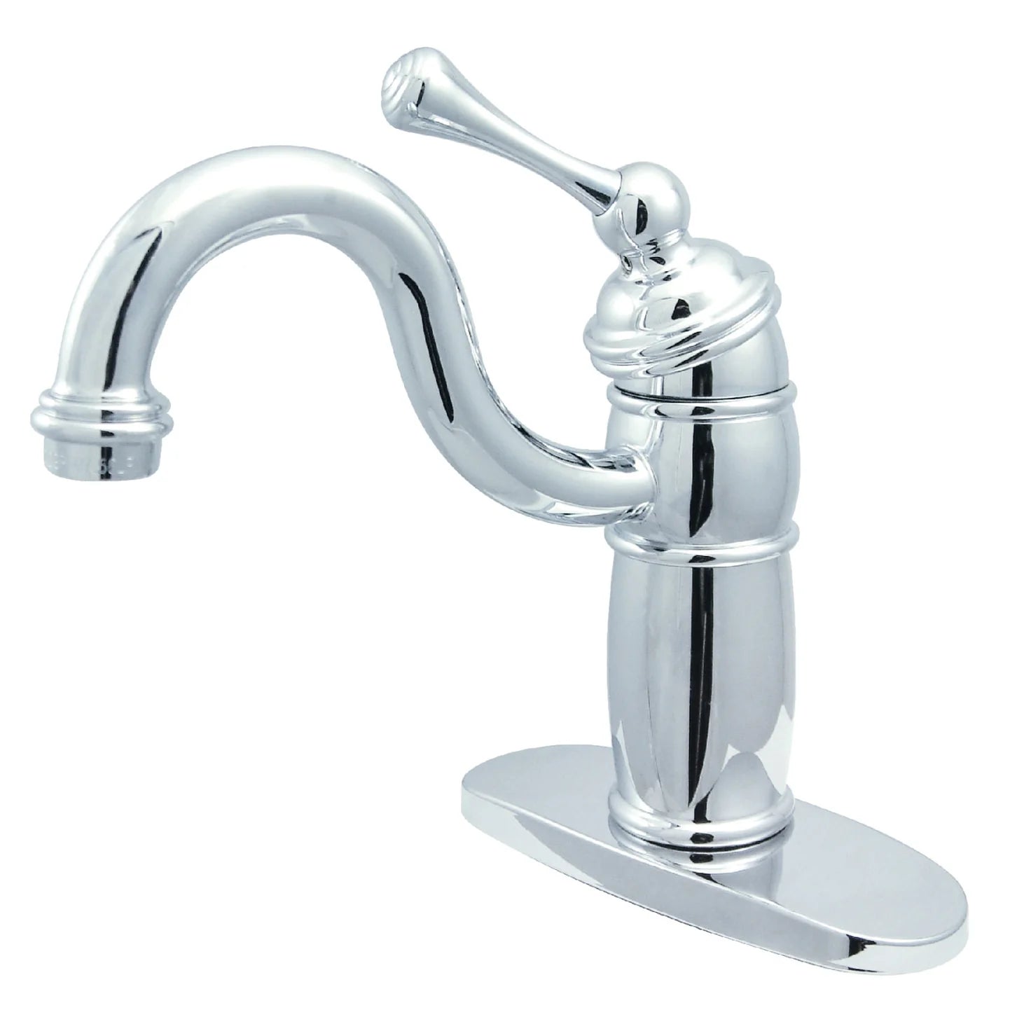 Kingston - Bar Faucets - Vintage KB148BL One-Handle 1-Hole Deck Mount Bar Faucet