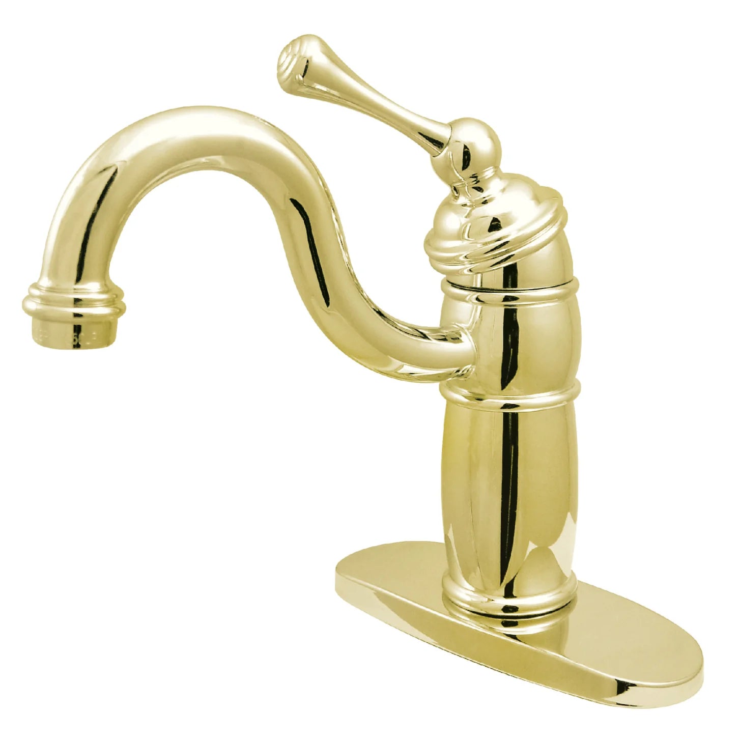 Kingston - Bar Faucets - Vintage KB148BL One-Handle 1-Hole Deck Mount Bar Faucet