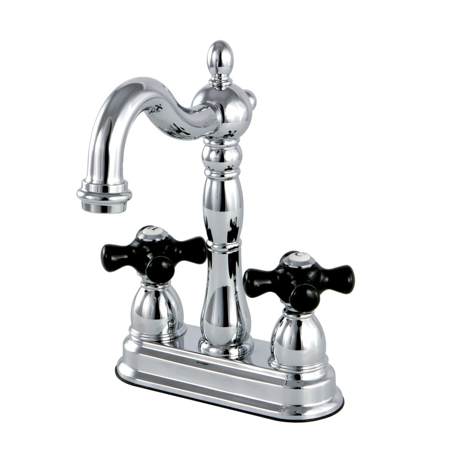 Kingston - Bar Faucets - Duchess KB149PKX Two-Handle 2-Hole Deck Mount Bar Faucet
