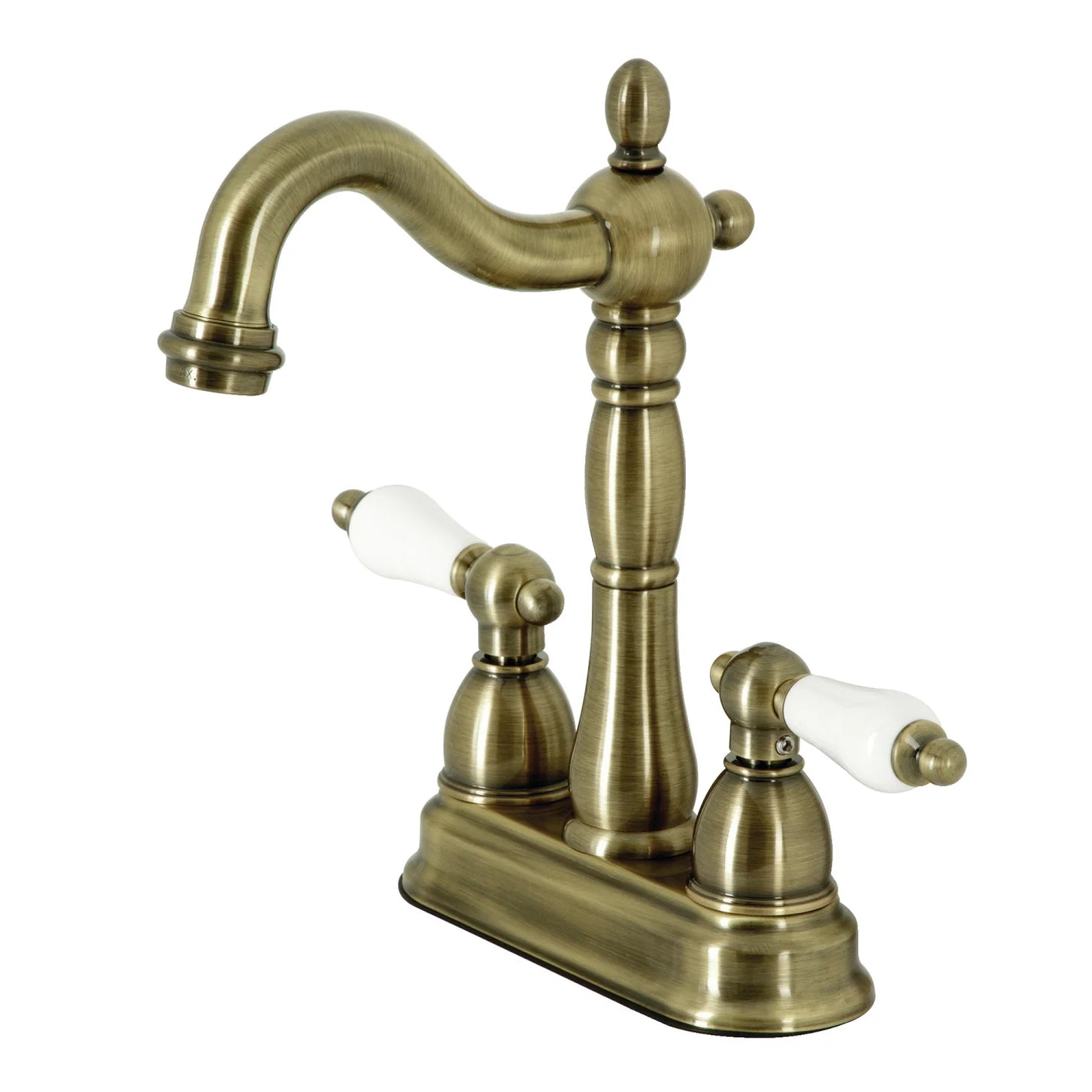 Kingston - Bar Faucets - Heritage KB149PL Two-Handle 2-Hole Deck Mount Bar Faucet