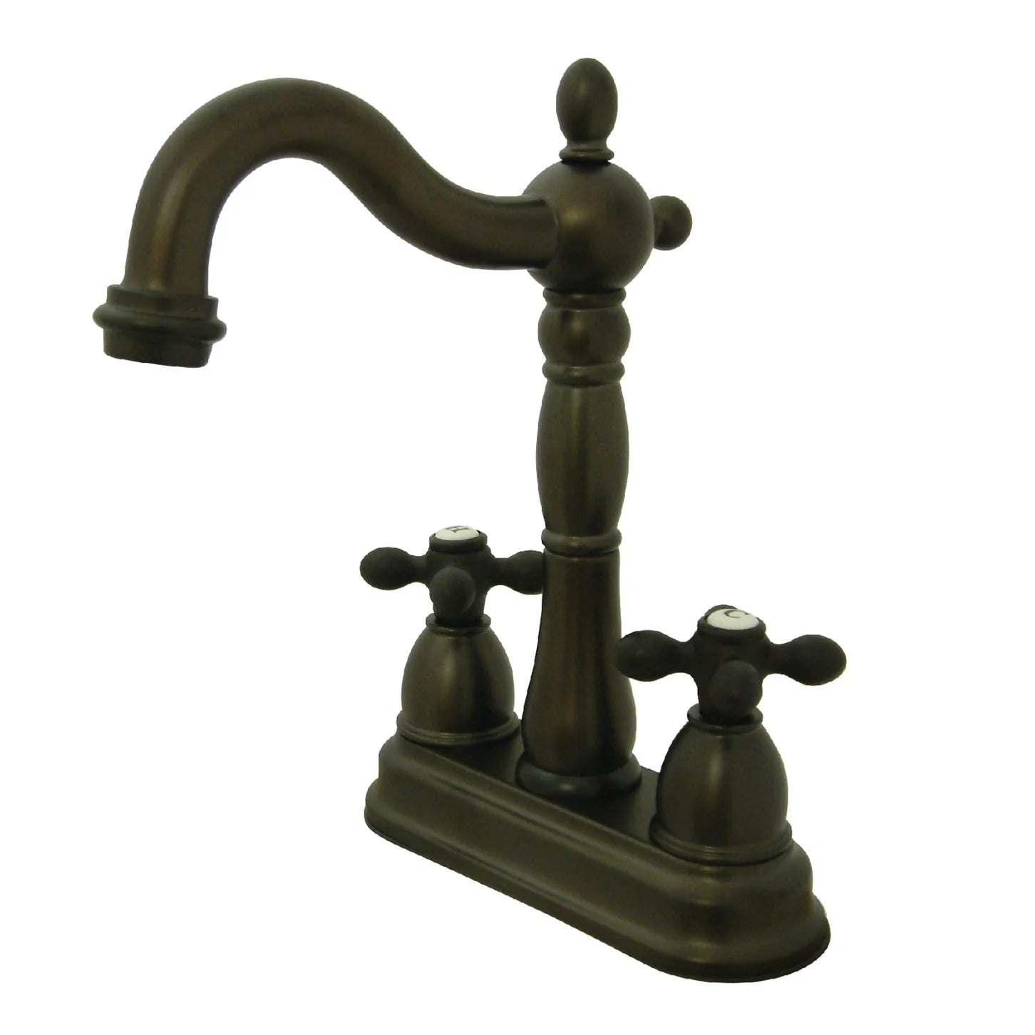 Kingston - Bar Faucets - Heritage KB149AX Two-Handle 2-Hole Deck Mount Bar Faucet