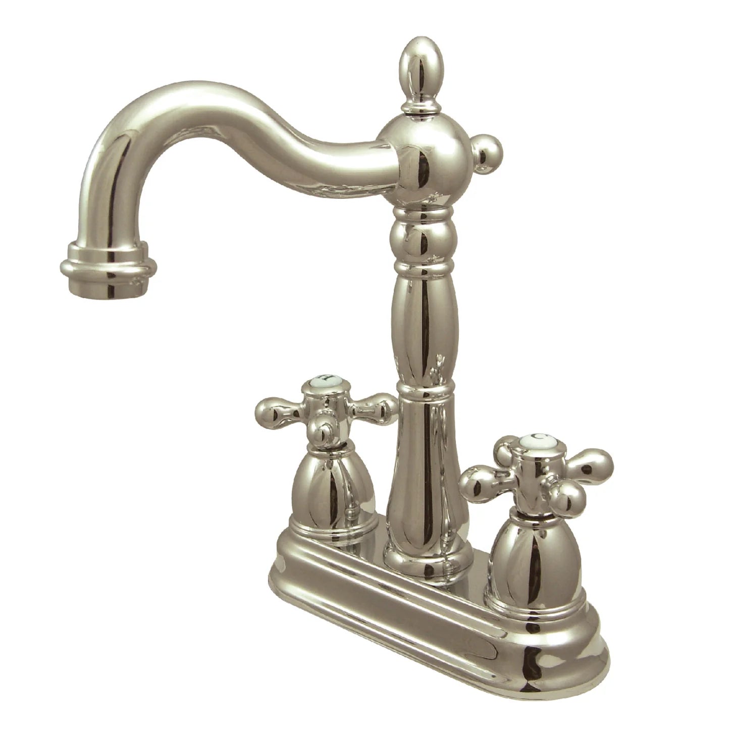 Kingston - Bar Faucets - Heritage KB149AX Two-Handle 2-Hole Deck Mount Bar Faucet
