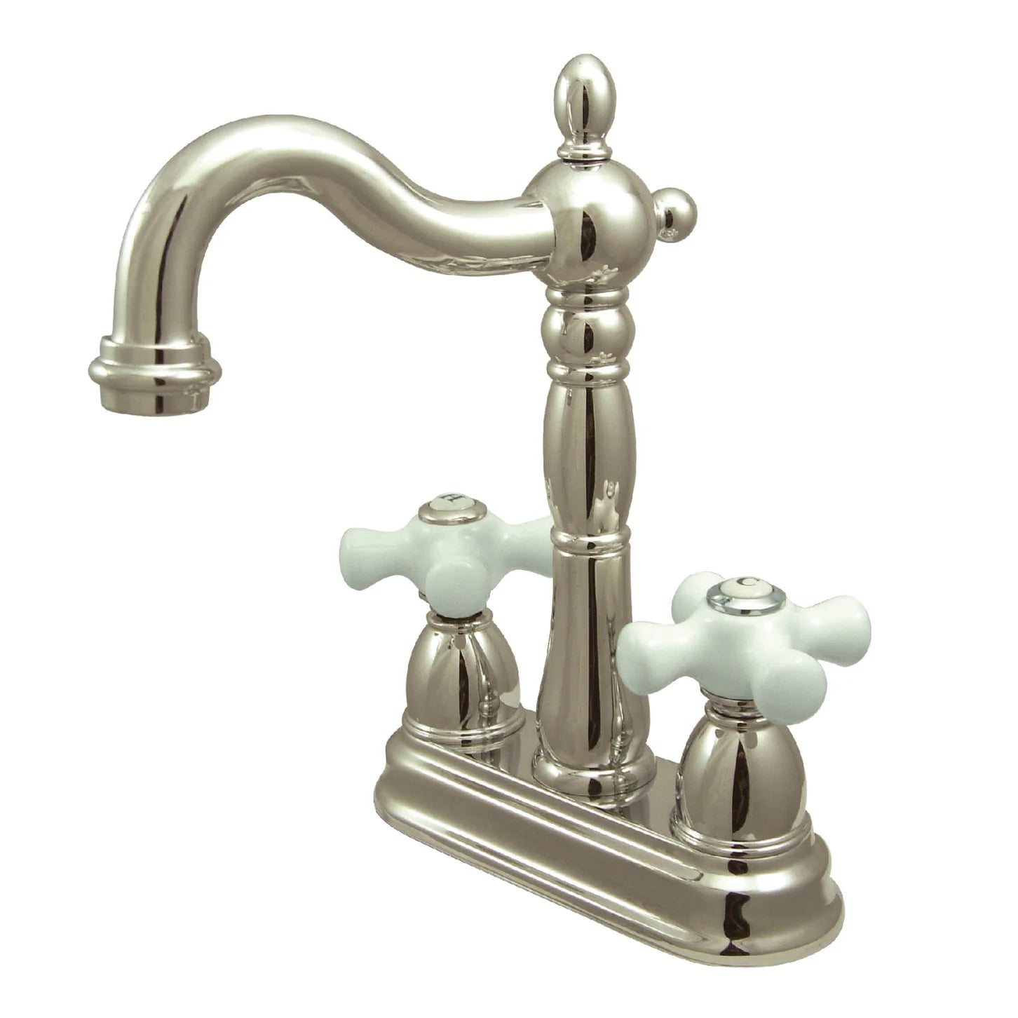 Kingston - Bar Faucets - Heritage KB149PX Two-Handle 2-Hole Deck Mount Bar Faucet