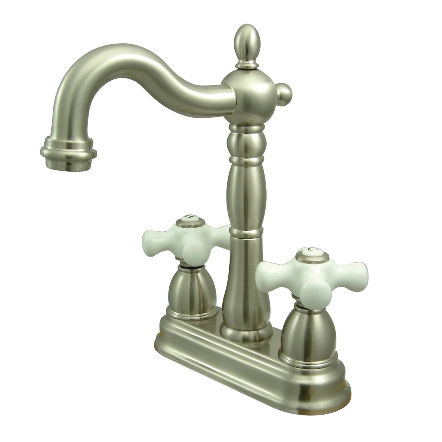Kingston - Bar Faucets - Heritage KB149PX Two-Handle 2-Hole Deck Mount Bar Faucet